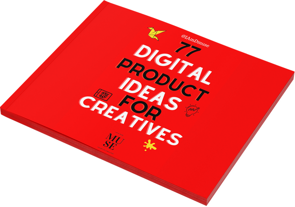 77 Digital Products Ideas For Creatives freeshipping - I Am D. Muse