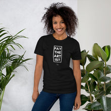 Load image into Gallery viewer, Pay The Artists 1 Short-Sleeve Unisex T-Shirt freeshipping - I Am D. Muse