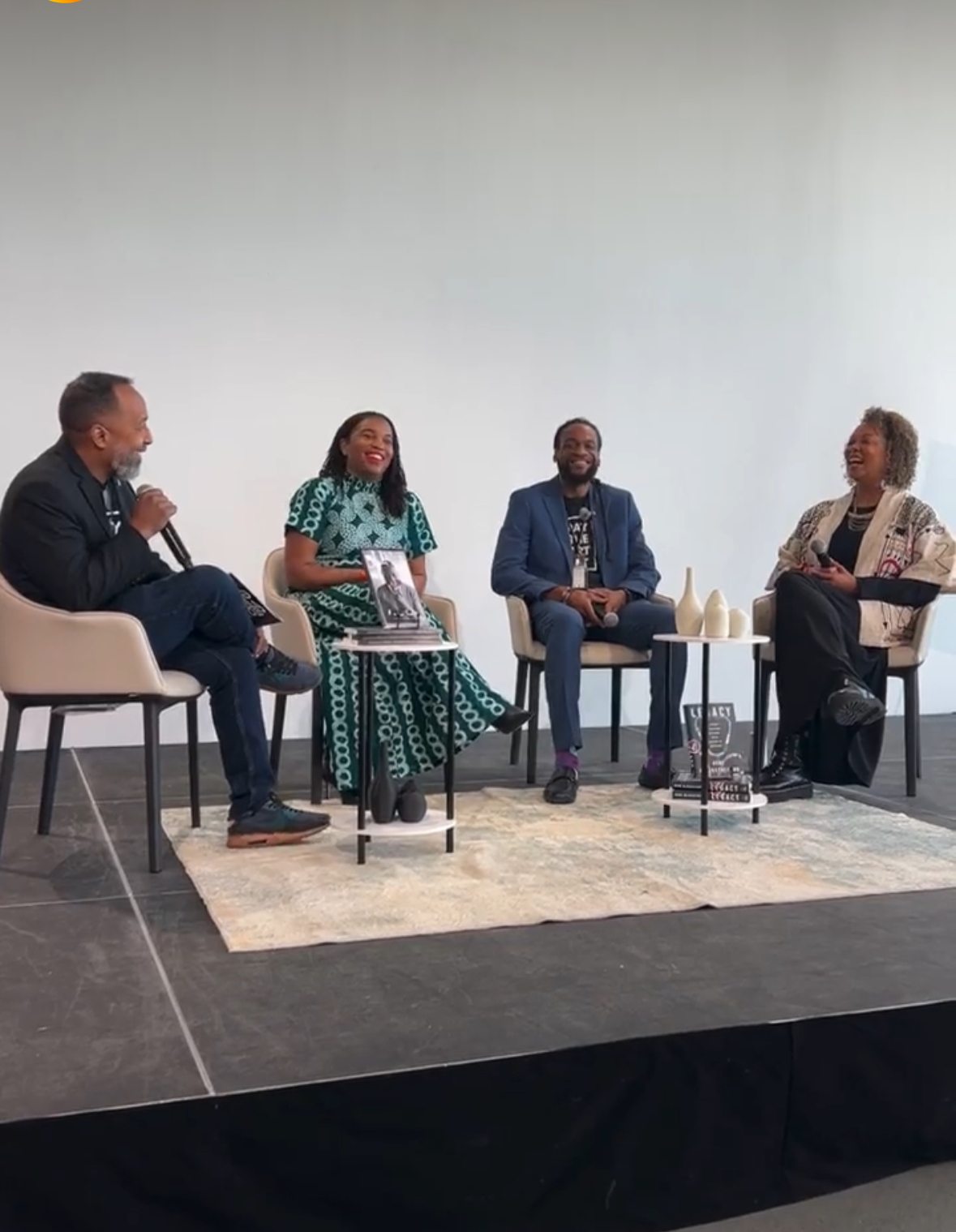 Panel discussion featuring cultural leaders