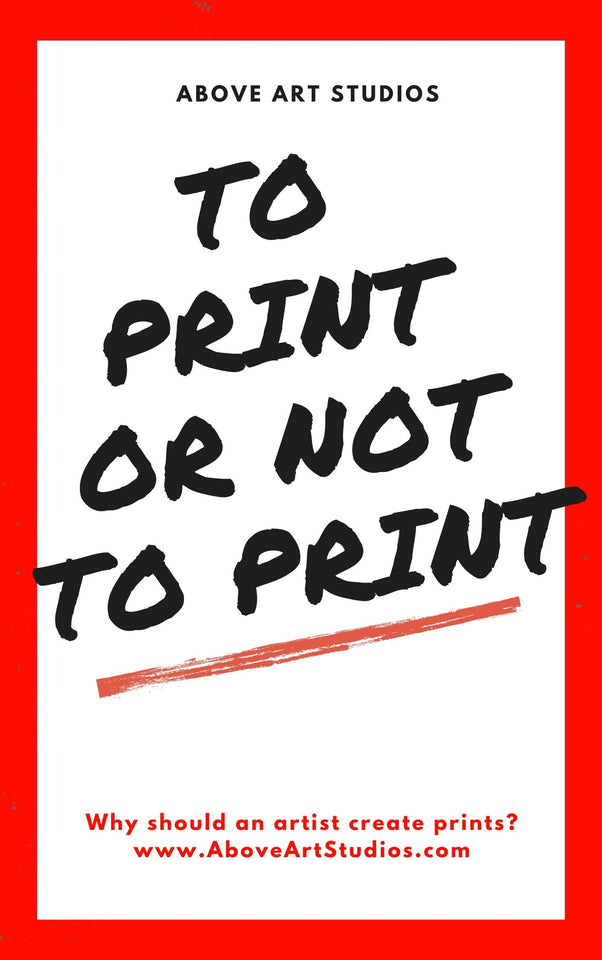 To Print or Not to Print freeshipping - I Am D. Muse