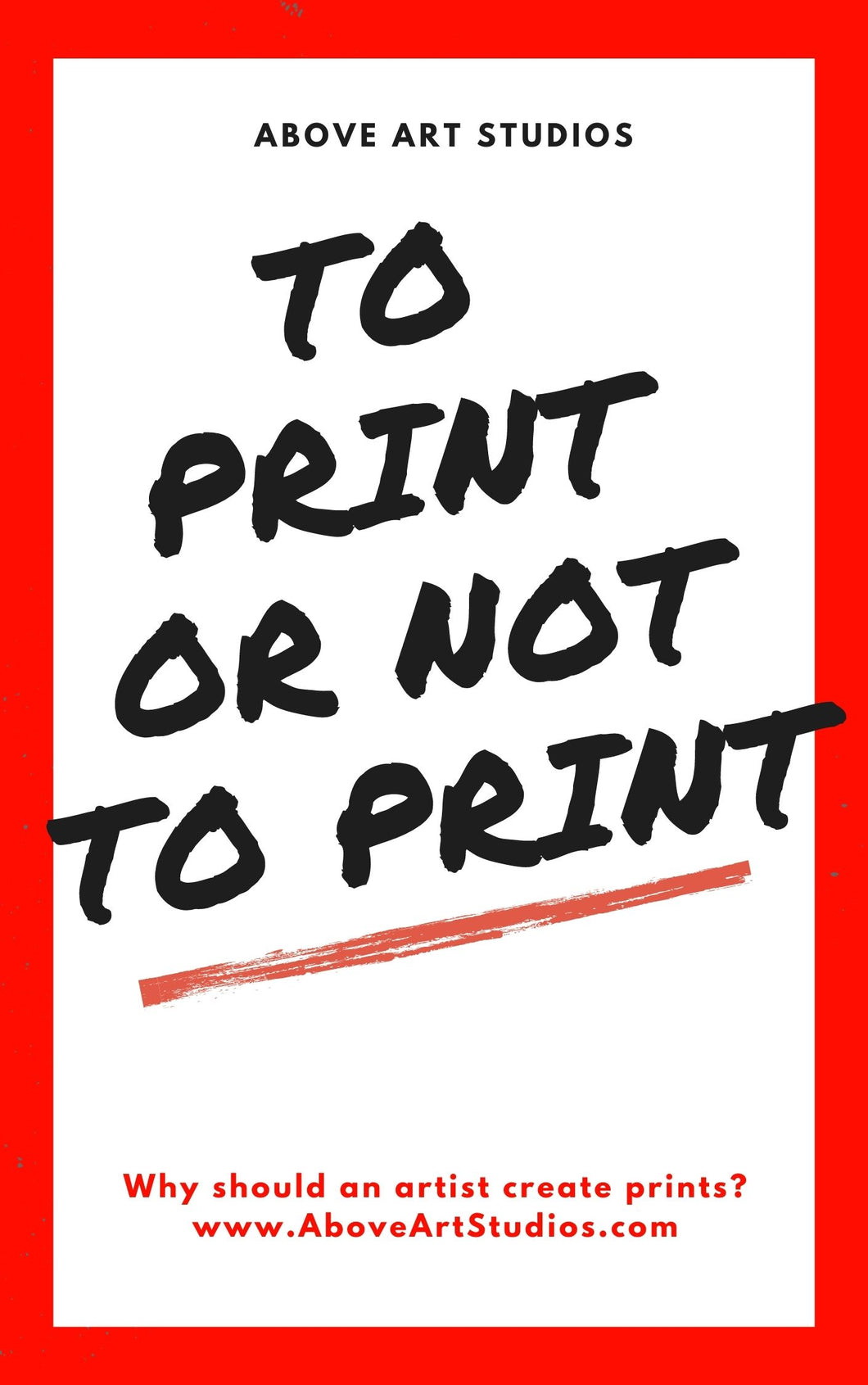 To Print or Not to Print freeshipping - I Am D. Muse
