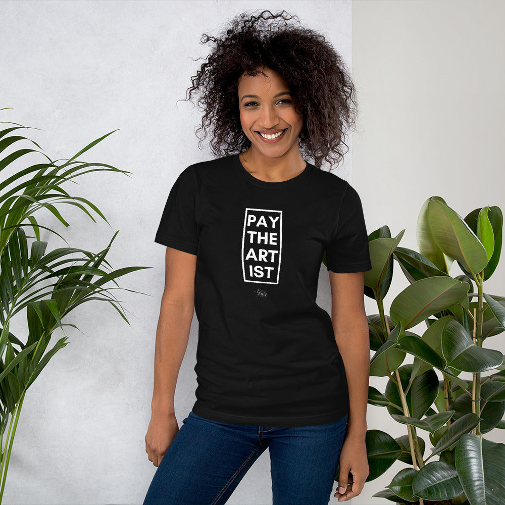 Pay The Artists 1 Short-Sleeve Unisex T-Shirt freeshipping - I Am D. Muse