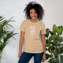 Load image into Gallery viewer, Pay The Artists 1 Short-Sleeve Unisex T-Shirt
