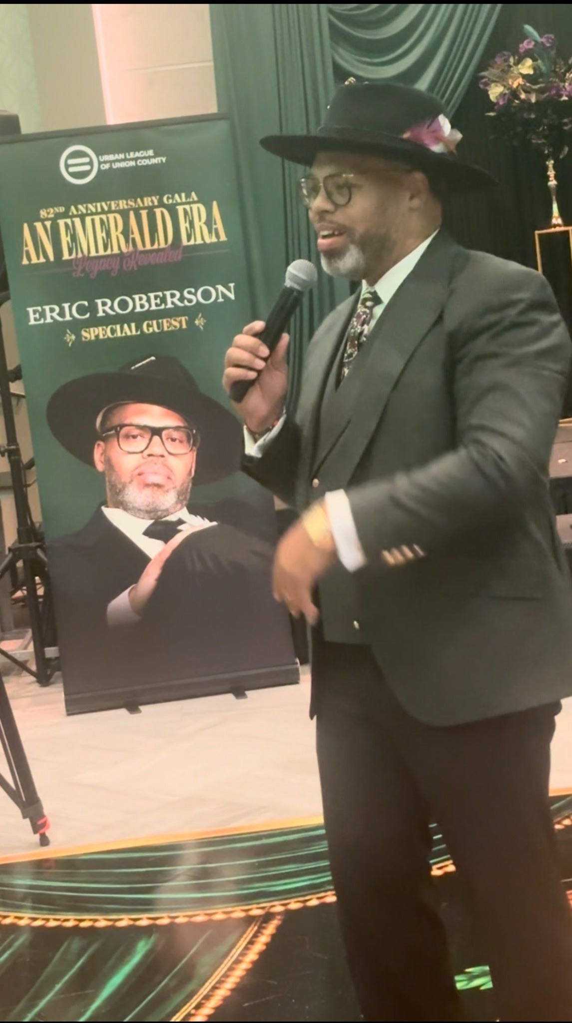 Gala program and featured guest